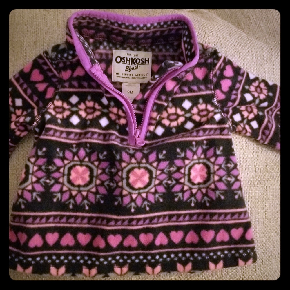 Baby pullover fleece
